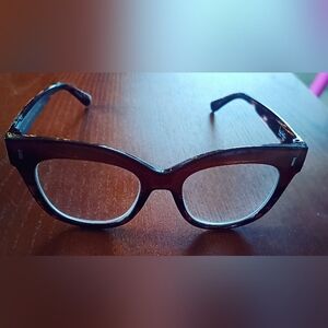 Nicole Miller Chic Brown Glasses